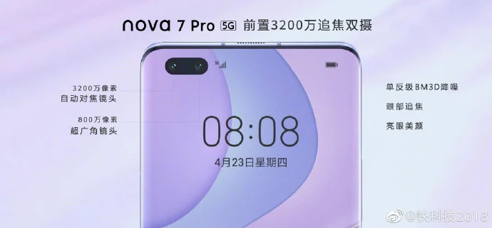 Huawei Nova 7 Pro 5G, Nova 7 SE 5G и Nova 7 5G представлены в Китае nova 7 pro 4 - Huawei Nova 7 Pro 5G, Nova 7 SE 5G и Nova 7 5G представлены в Китае