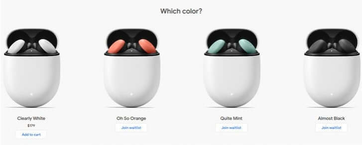 Google Pixel Buds появились спустя несколько месяцев pjixel buds 2 - Google Pixel Buds появились спустя несколько месяцев