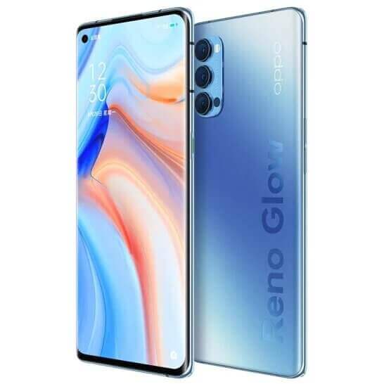 Встречайте OPPO Reno4 и Reno4 Pro с Snapdragon 765G, быстрой зарядкой 65 Вт и тонким форм-фактором oppo reno4 crystal blue 3 1 - Встречайте OPPO Reno4 и Reno4 Pro с Snapdragon 765G, быстрой зарядкой 65 Вт и тонким форм-фактором