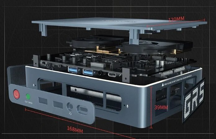 Мини-ПК Beeling GT-R 4K с процессором Ryzen5, графическим процессором Radeon RX Vega 8 и WiFi 6 по цене от 379,99 долларов beeeling gt r mini pc - Мини-ПК Beeling GT-R 4K с процессором Ryzen5, графическим процессором Radeon RX Vega 8 и WiFi 6 по цене от 379,99 долларов